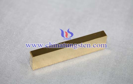 Tungsten Gold Plated Bar Picture Tungsten Gold Plated Bar Picture