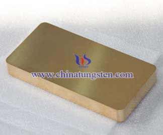 Tungsten Gold Plated Bar Picture